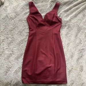 Guess Burgundy Dress